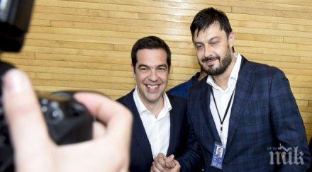 първо пик николай бареков единственият десен евродепутат имаше лична среща алексис ципрас