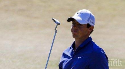 световният номер голфа рори макилрой аут откритото първенство великобритания