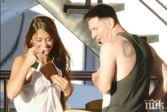 Съпругата на Меси приета в болница