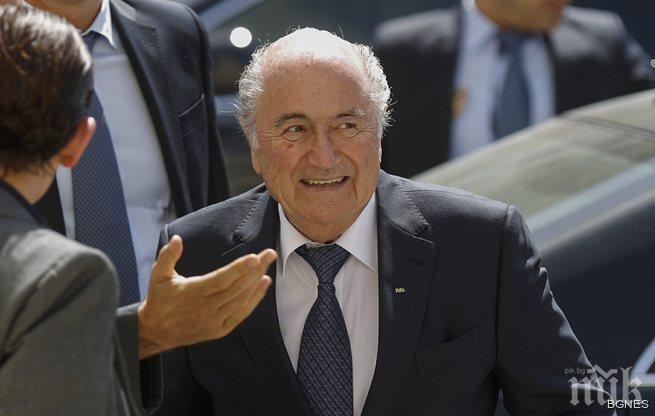 Блатер: Подавам оставка при всички случаи