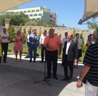 Бойко Борисов откри новоизградения северен подход към морския плаж „Северен централен” в град Приморско