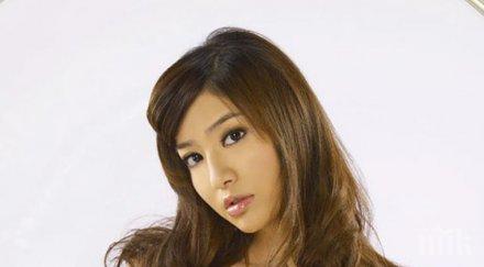 китайска манекенка казва бай хуй снимка