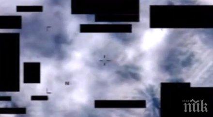 британски дрон взривява джихадисти ирак