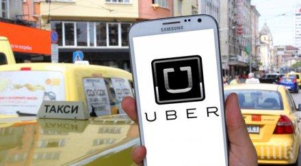 такси uber избира потребителят
