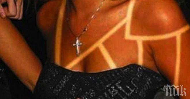 Слънчеви татуировки сеят рак (снимки)