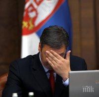 Вучич: Нападението срещу мен в Сребреница е планирано