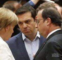 Ципрас, Меркел, Оланд и Туск с нова среща по време на почивката в Брюксел