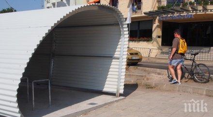 изграждат модерни велопаркинги 240 колела варна