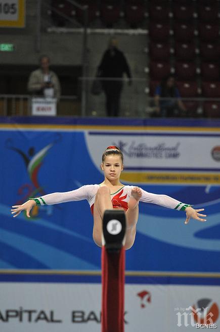 Грета Банишка е шампионка по гимнастика