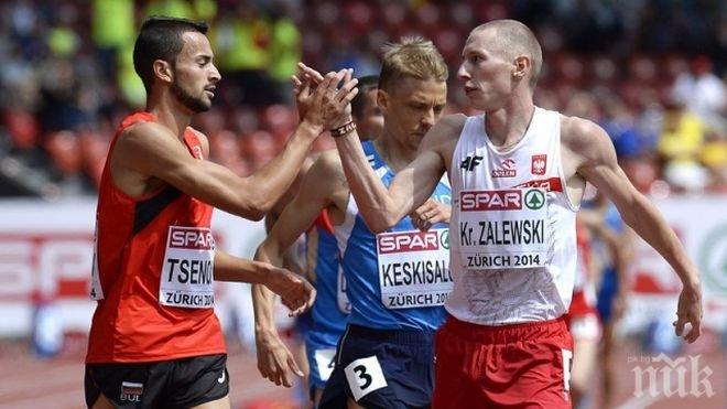 Митко Ценов спечели златото на 3000 метра стипълчейз на Европейското първенство по лека атлетика за младежи