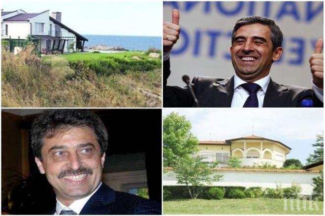 Луксозни палати са превзели Черноморието! Цветан Василев и Плевнелиев крият морски вили за милиони, вижте ги (снимки)