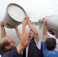 Френски производители на мляко изляха 20 хил. литра българска сметана в знак на протест