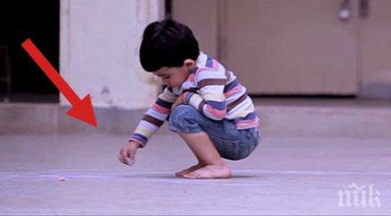 детски рисунки оживява градът