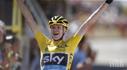 фрум спечели етап обиколката франция