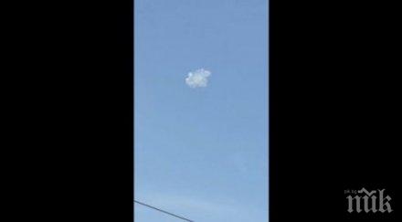 заснеха странен обект небето филаделфия