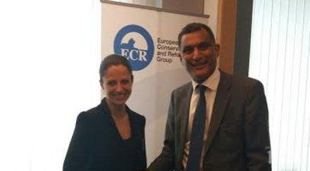 лидерът европейските консерватори пожела успех кандидат кмета мария календерска снимки