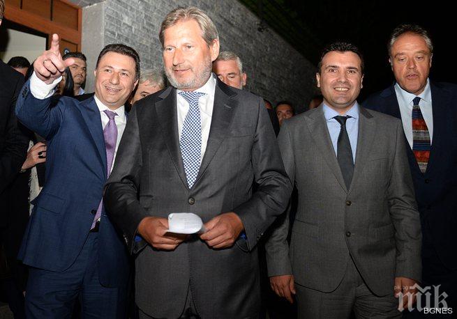 Груевски и Заев се обявиха за победители при решаването на кризата