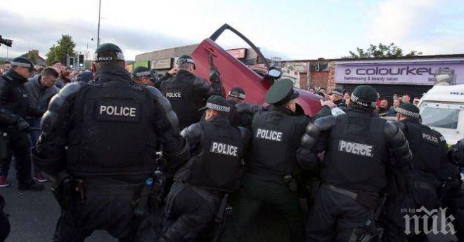 Бунтове в Северна Ирландия (видео)