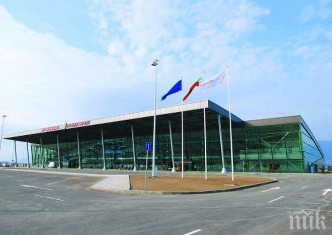 Запорираха сметките на Летище Пловдив ЕАД