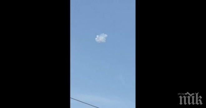 Заснеха странен обект в небето над Филаделфия 