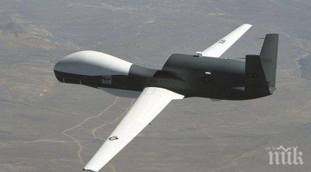 сирийски зенитни оръдия свалиха турски разузнавателен дрон