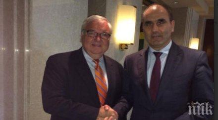 цветанов срещна съветник американския президент джордж буш