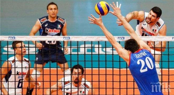 Италия победи Сърбия с 3:2 във финалите на Световната лига