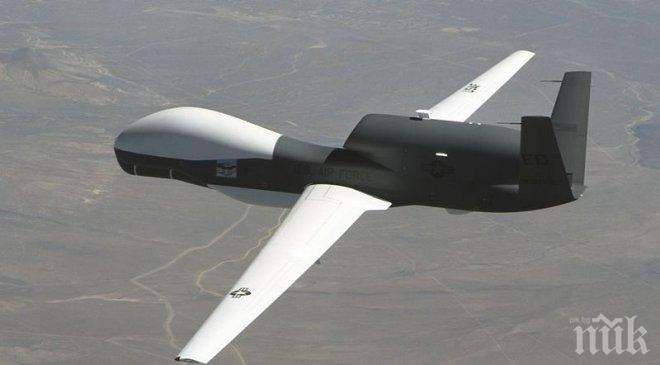 Сирийски зенитни оръдия свалиха турски разузнавателен дрон