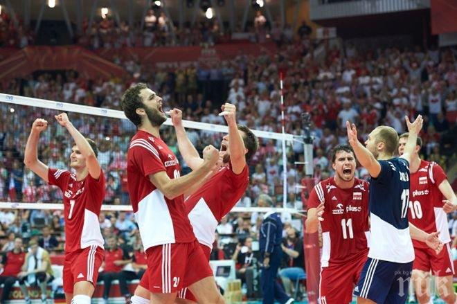 Полша на полуфинал в Световната лига след 3:1 над Италия 