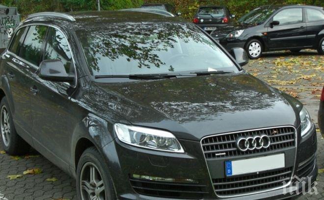 Пак удариха Ауди Q7 на известен пловдивски бизнесмен