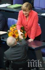 меркел получи мандат преговори цветя шойбле рождения ден