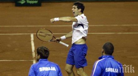 аржентина сърбия успех финалите купа дейвис