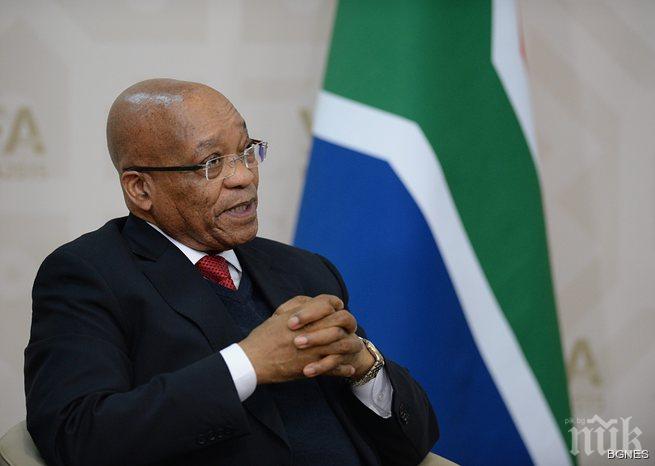 Извадиха камък от жлъчката на президента на Южноафриканската република 