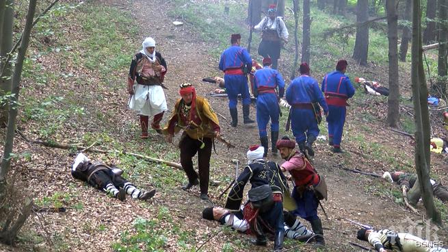 Организираха възстановки по случай 147 години от гибелта на Хаджи Димитър