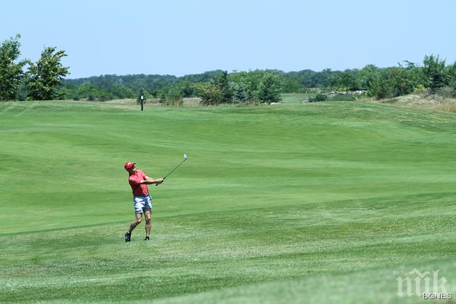 Отборът на Красимир Балъков спечели голф турнир