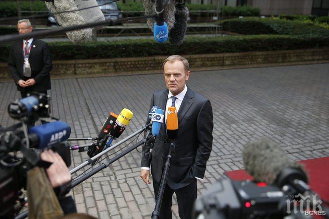 Туск: Опасявам се, че в Европа има предреволюционна обстановка 