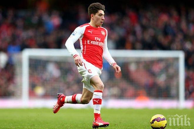 Испански защитник продължи договора си с Арсенал