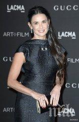 зловещо откриха труп басейна деми мур