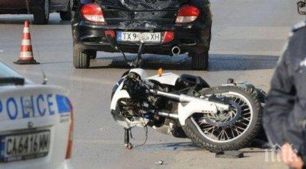 нова катастрофа пежо потроши полицай мотор улица галев щрасе