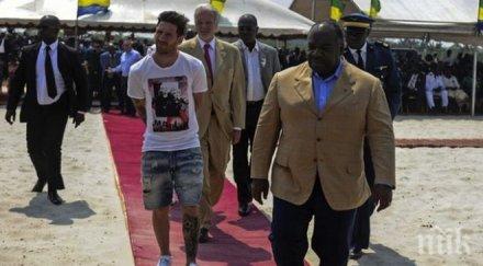 меси получил млн визитата габон