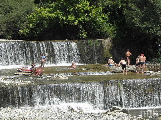 Река Бистрица спасява благоевградчани от юлския пек