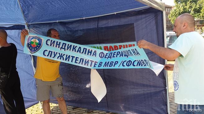 Полицейският синдикат се оттегли от преговорите с министър Бъчварова