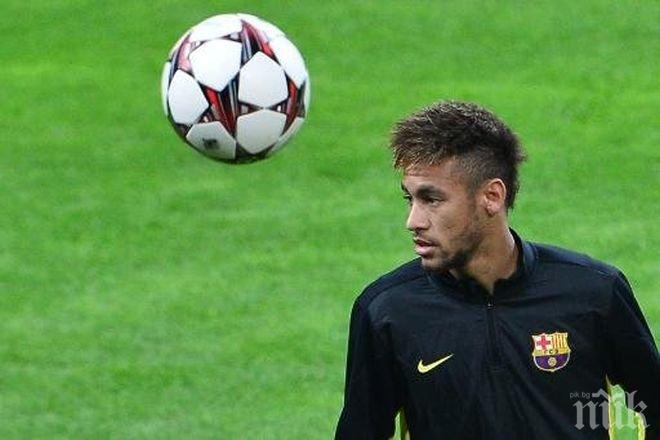 Неймар пропуска турнето в САЩ, получи още пет дни ваканция