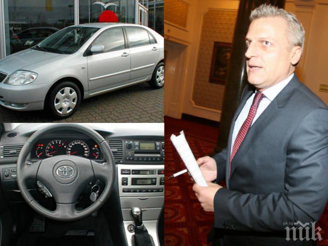 БОМБА в ПИК! Откраднаха колата на заместник на министър Петър Москов! Полицията е вдигната по тревога! (обновена)