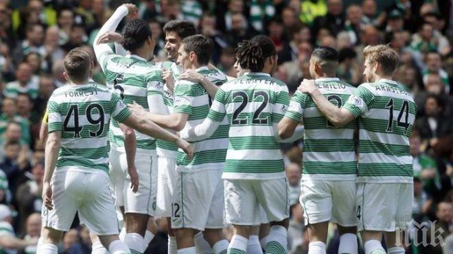 Нападател на Селтик изгоря в стил Луис Суарес