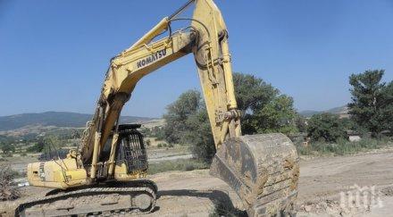 градят стена разкопките мурсалево