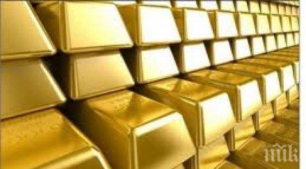 златото продължава своя отрицателен марш