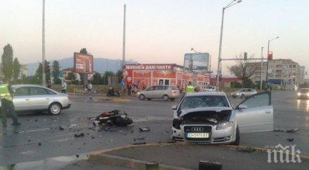 ексклузивно първо пик моторист загина зверска катастрофа люлин ужасяващи снимки