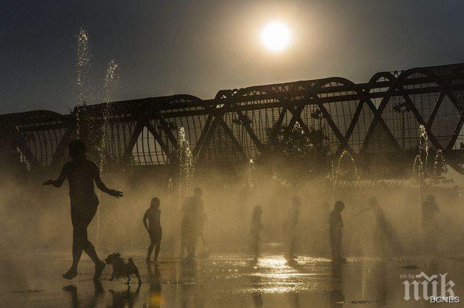 Живакът удари 41 градуса в Сандански