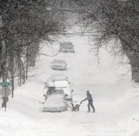 Ограничават движението в Смолян заради силен сняг